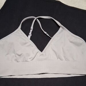 Lululemon Athletica Gray Bra Soft Stretchy Comfort